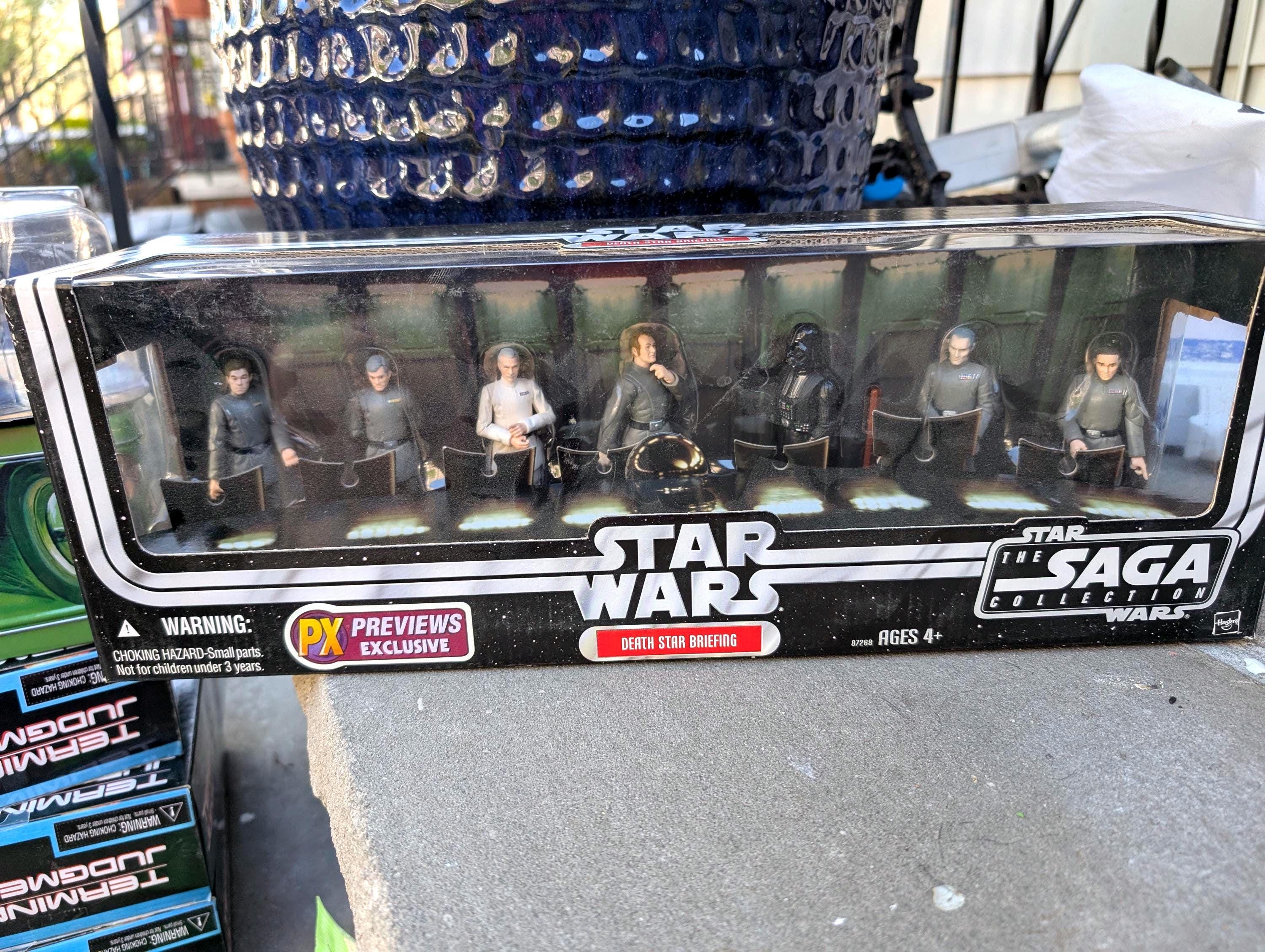 Star Wars Death Star Briefing Previews Exclusive 7 Figure Set in