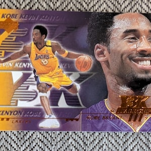 Vintage 2000Upper Deck #186 Kobe Bryant Y3K Basketball Karte
