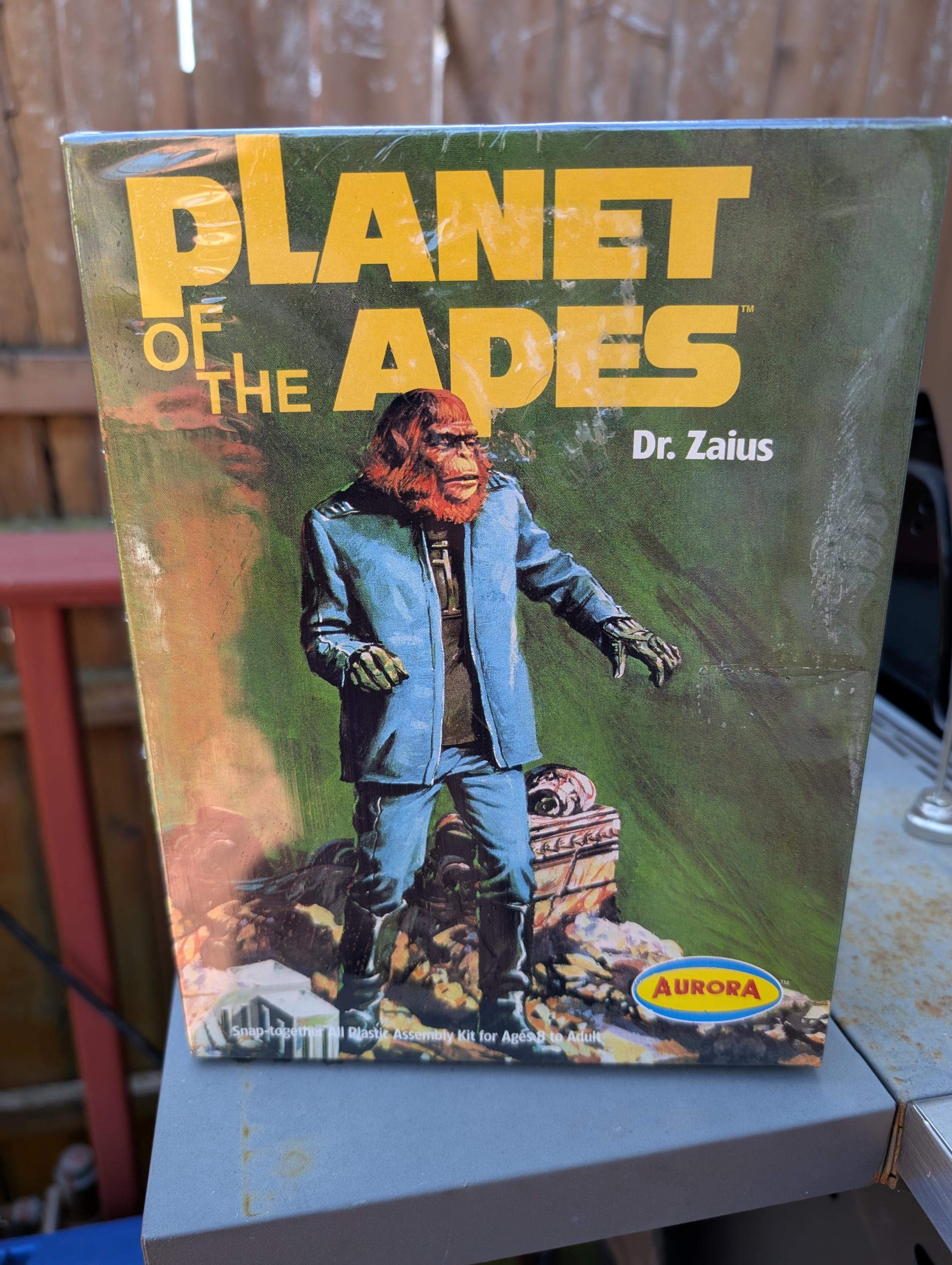 Planet of the Apes Aurora Model Kit Dr. Zaius in Original Box