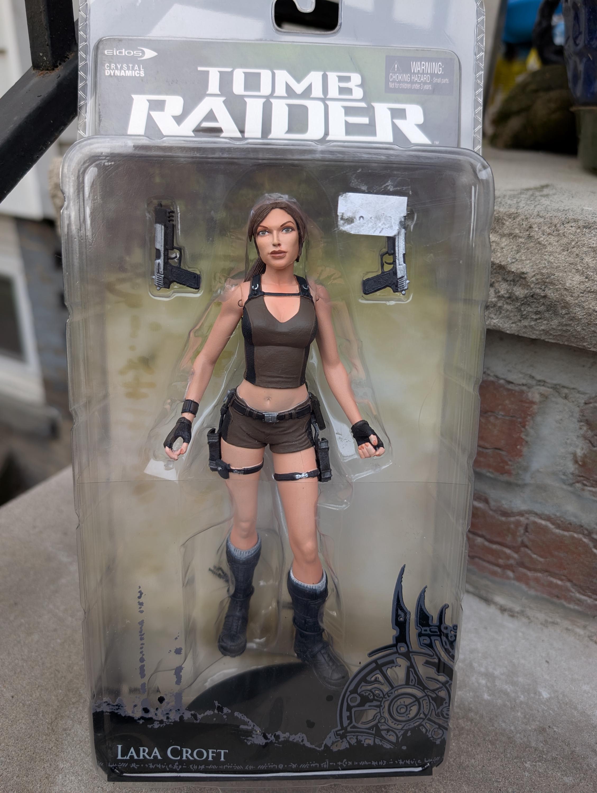 Neca Lara Croft Tomb Raider Action Figure in Original Box Never