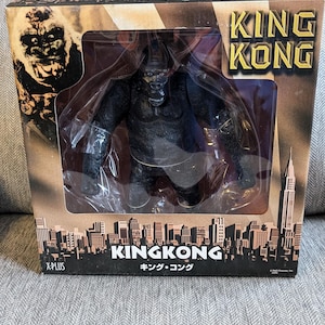 Vintage X-plus HMV King Kong 1933 PVC Figure in Original Box Never