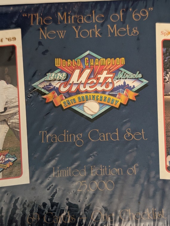 Vintage the Miracle of 69 New York Mets 25th Anniversary Limited