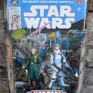 Zestaw komiksów Vintage Star Wars #2 Gubernator Tarkin i szturmowiec z komiksem