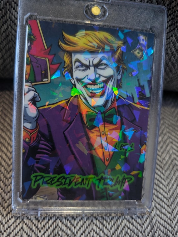 Donald Trump Trump as the Joker Trading Card. - Etsy
