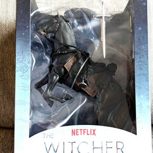 Mcfarlane Toys The Witcher ROACH Horse Mega Action figure in original box never opened Netflix