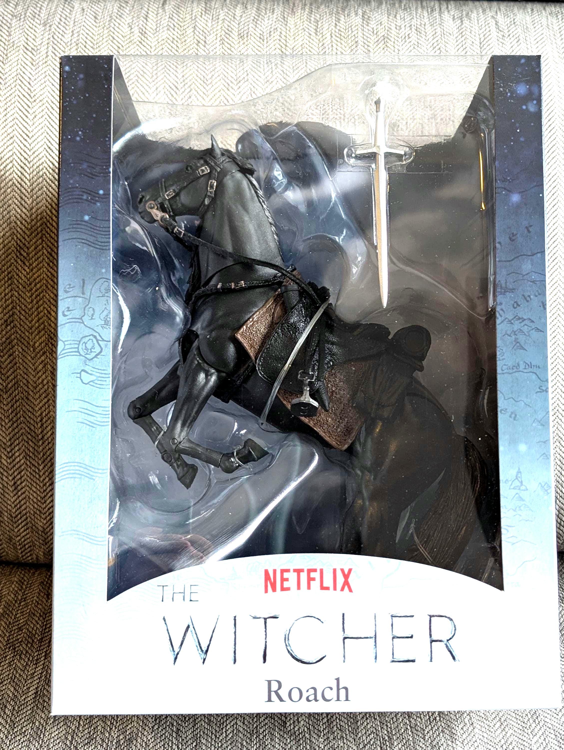 Mcfarlane Toys the Witcher ROACH Horse Mega Action Figure in