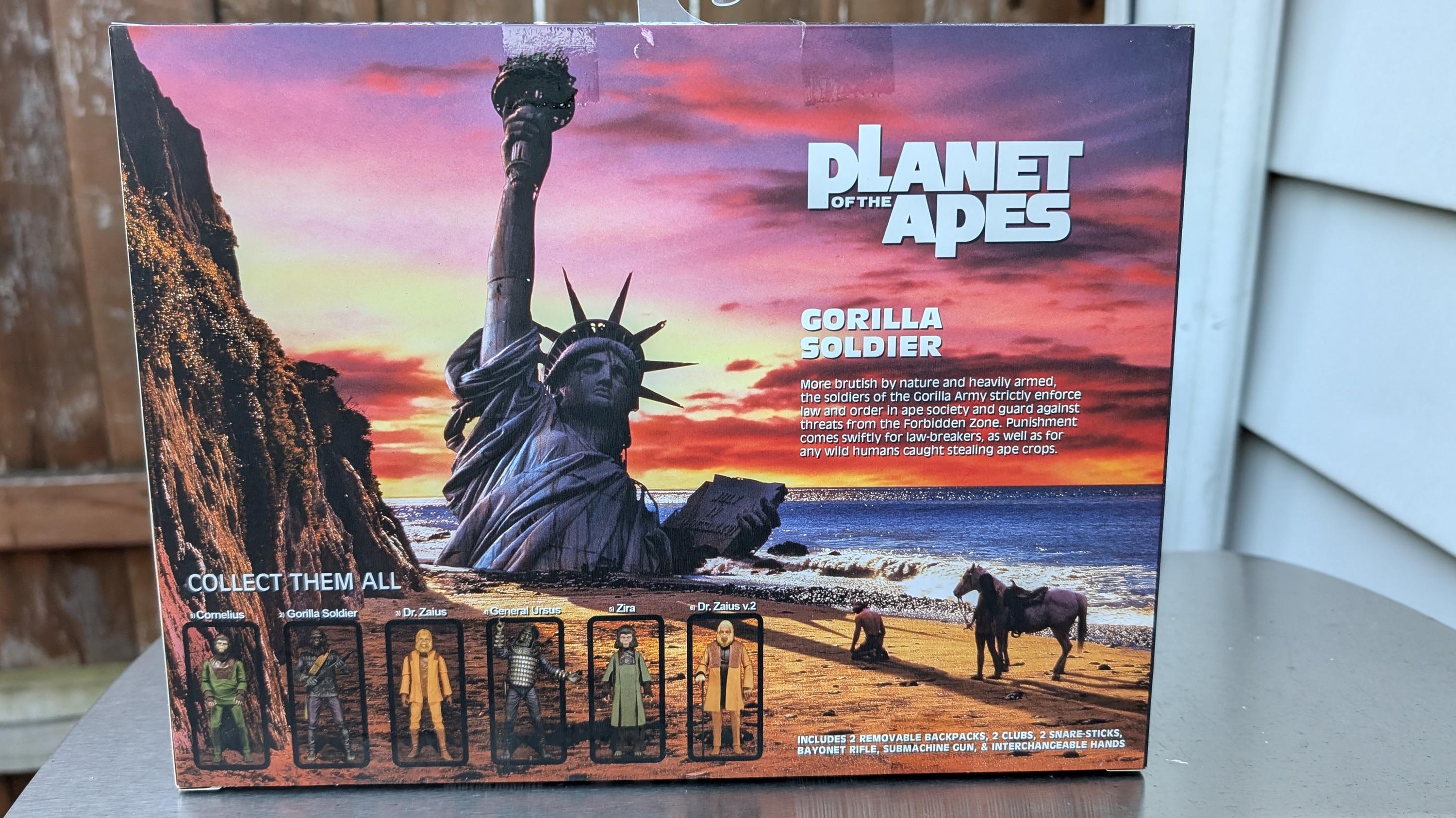 NECA 猿の惑星 ゴリラ ソルジャー 歩兵 2パック 7インチ アクション