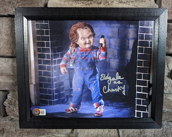 エド・ゲイルのサイン入り8x10チャッキー写真 - ジョンへ - Etsy 日本