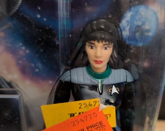 7pc Lot Vintage 1991 Tall Star Trek Action Figure Collection Set