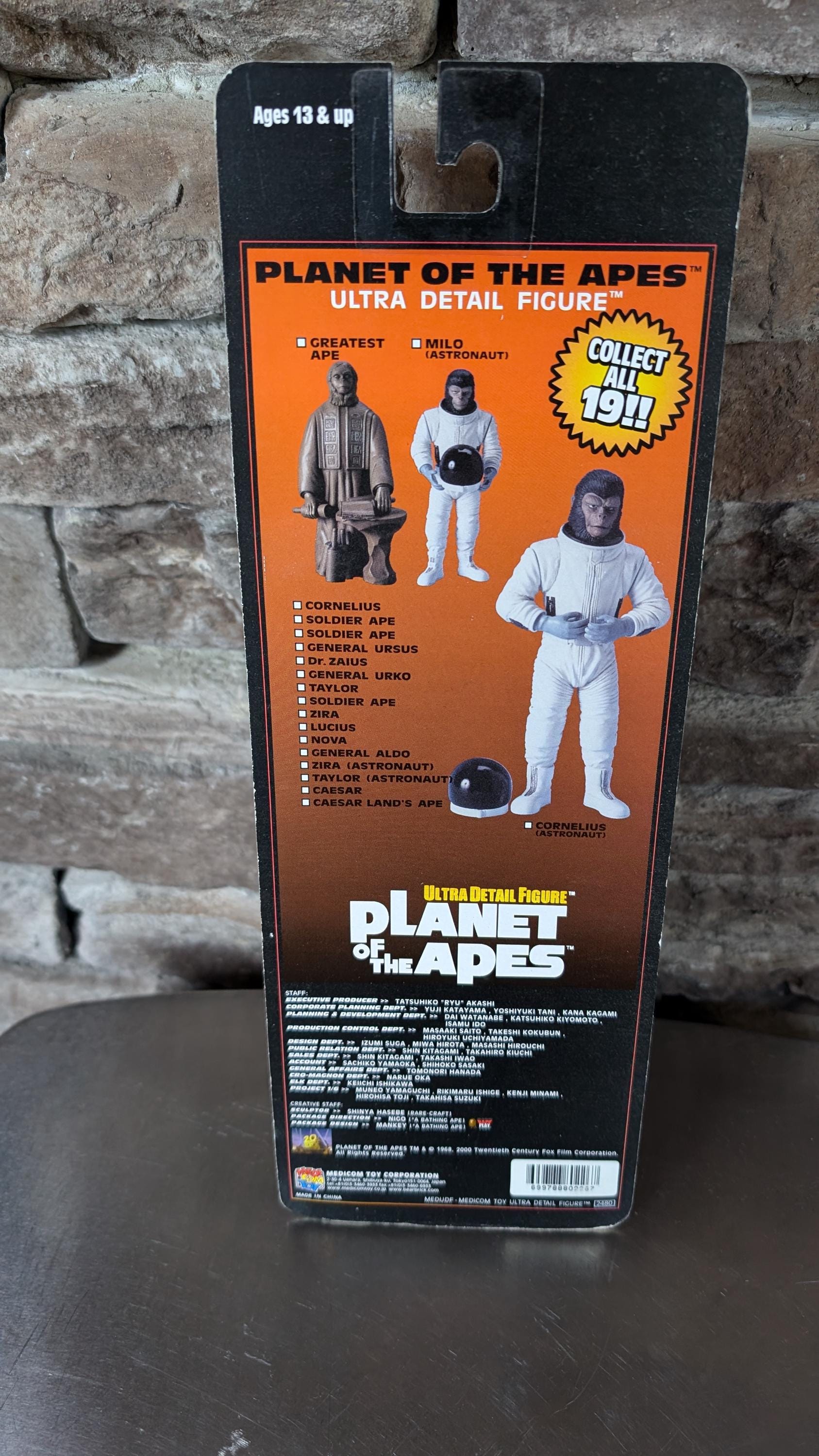 Medicom Planet of the Apes Greatest Ape Action Figure in the