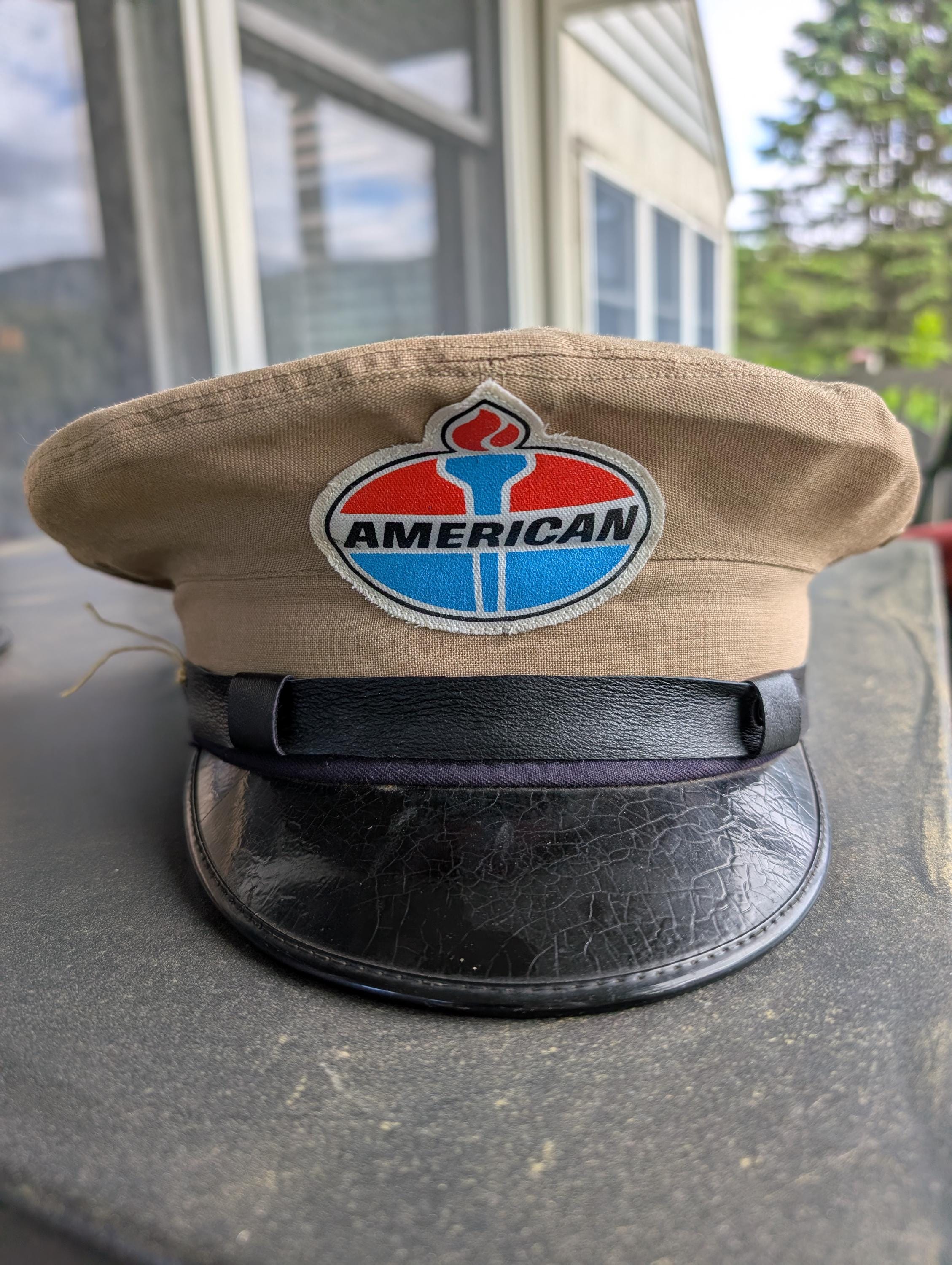 Vintage 1950s American Oil Gas Station Attendants Hat . - Etsy