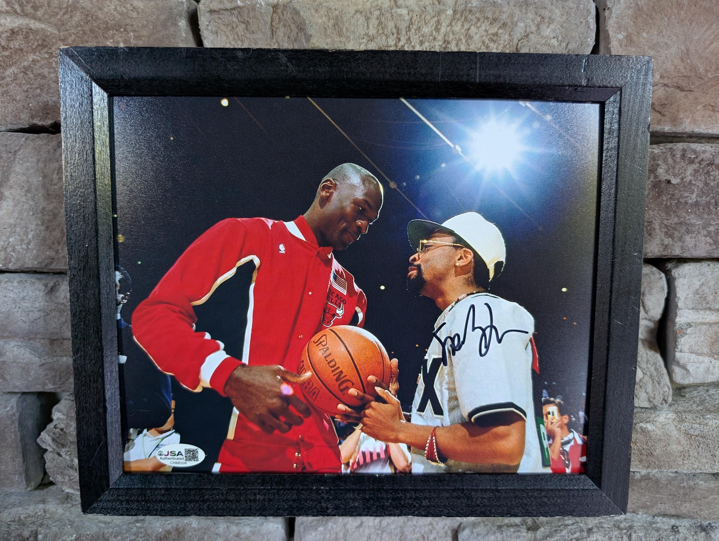 Autographed Spike Lee Mars Blackmon Air Jordan Commercial 8x10