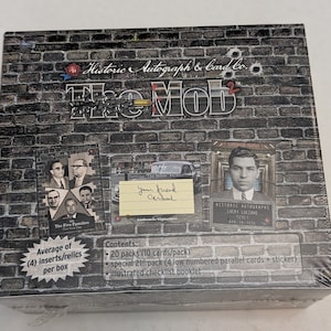 Historische Autogramme The Mob 2 Trading Cards werkseitig versiegelte Box