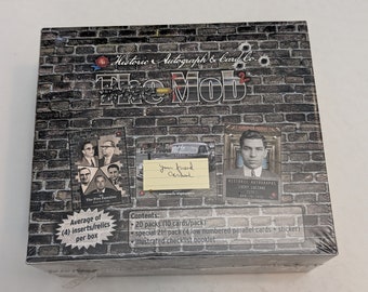 Historic Autographs The Mob 2 Trading cards factory sealed box