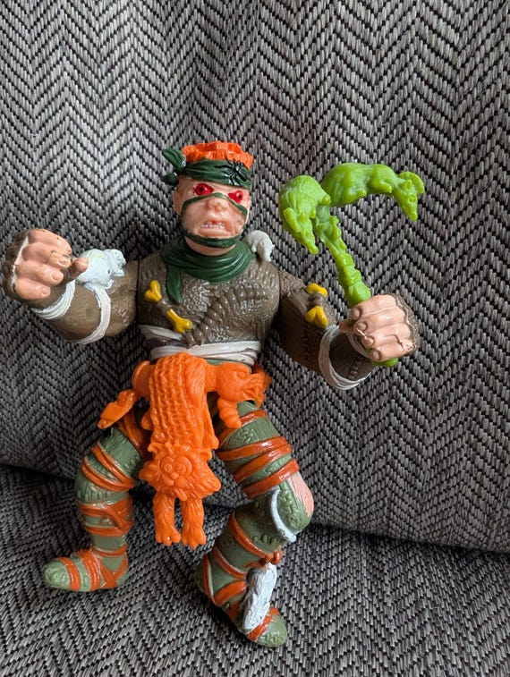 Vintage 1980s TMNT Teenage Mutant Ninja Turtles Action Figure Rat