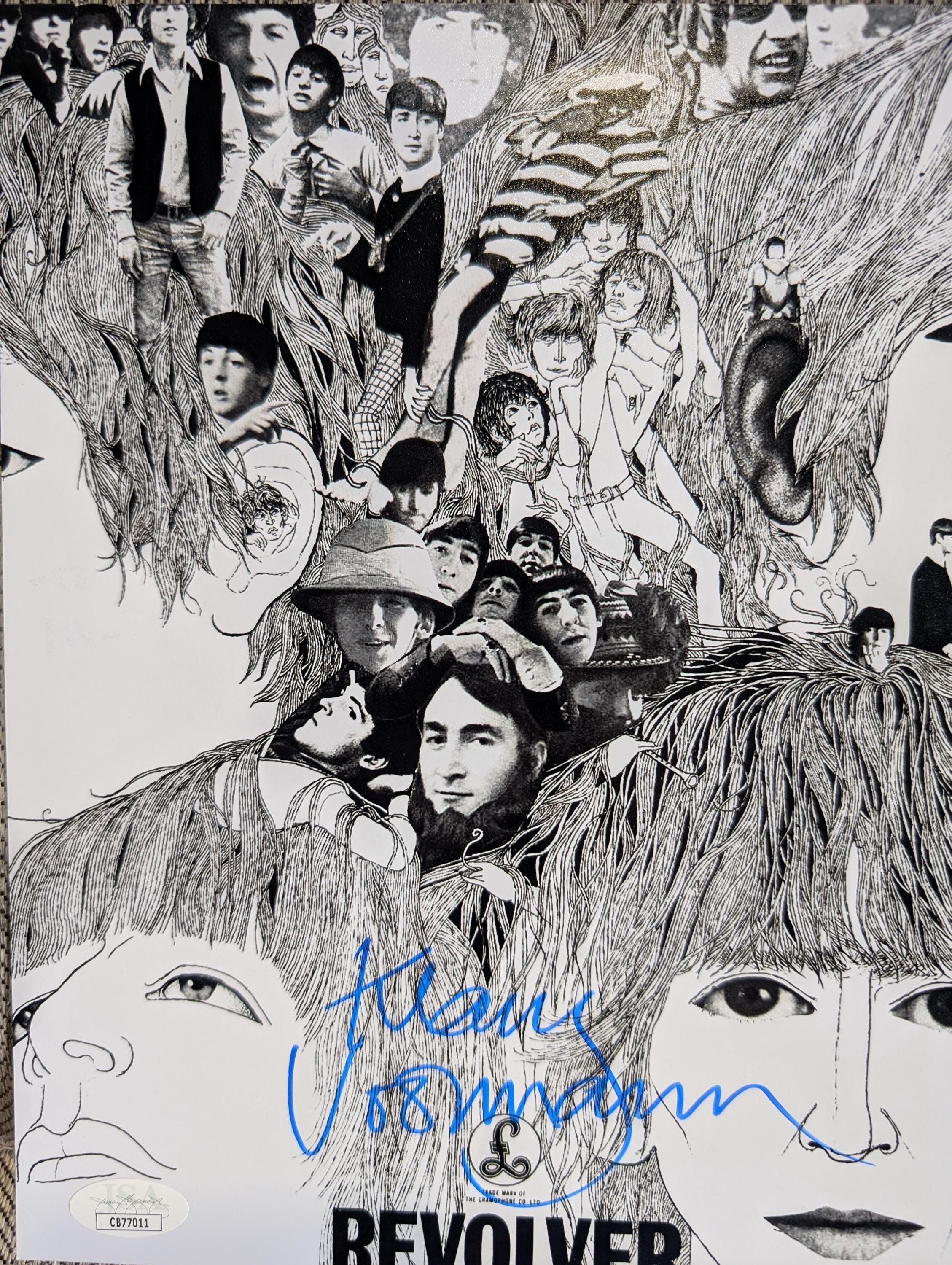 アート・デザイン・音楽 La photographie humaniste, 1945-1968 Autographed Klaus Voormann Musician & the Beatles Revolver Album