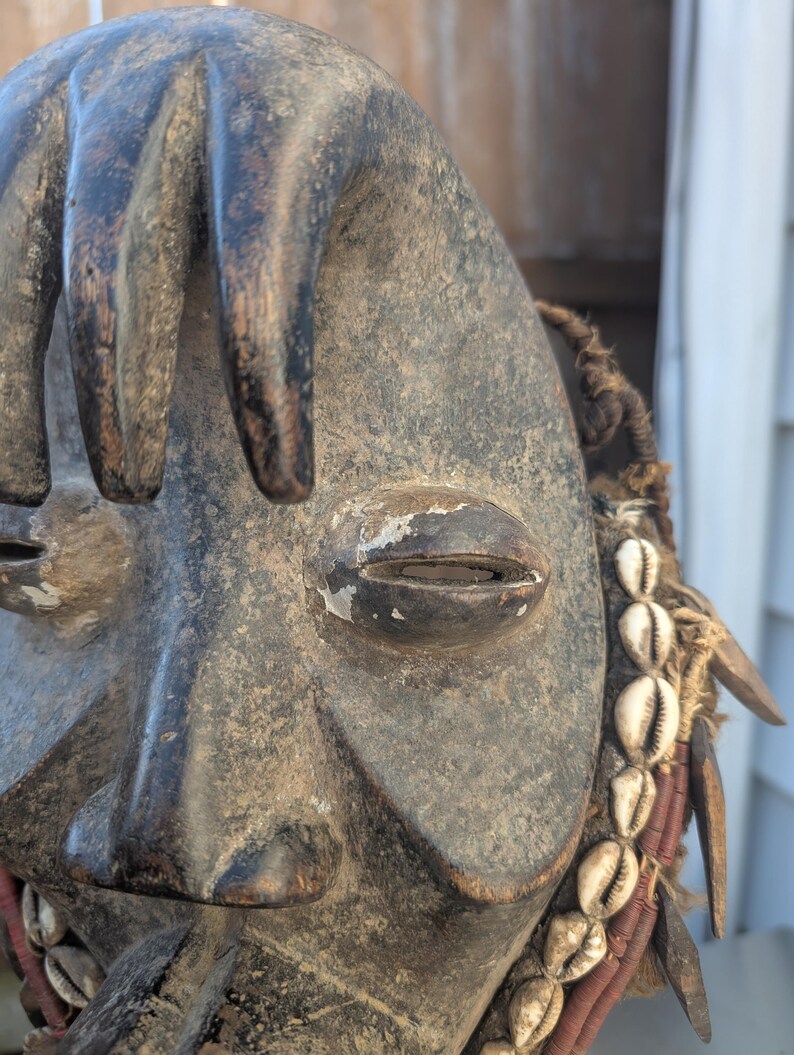 Antique African Tribal Ceremonial Mask From Mali Over 200 Years Old ...