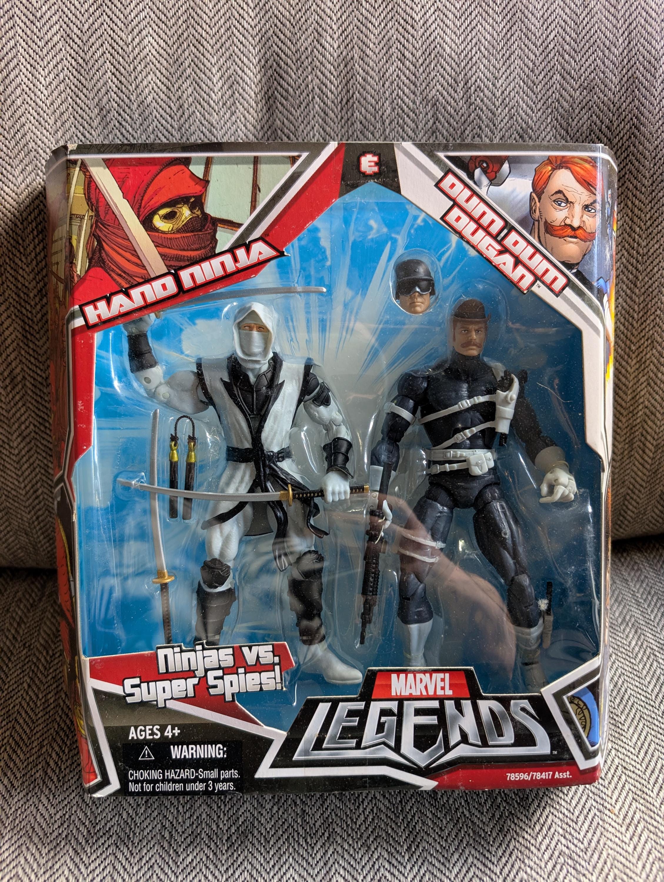 Marvel Legends Ninjas Vs Super Spies Dum Dum Dugan & Hand Ninja 6
