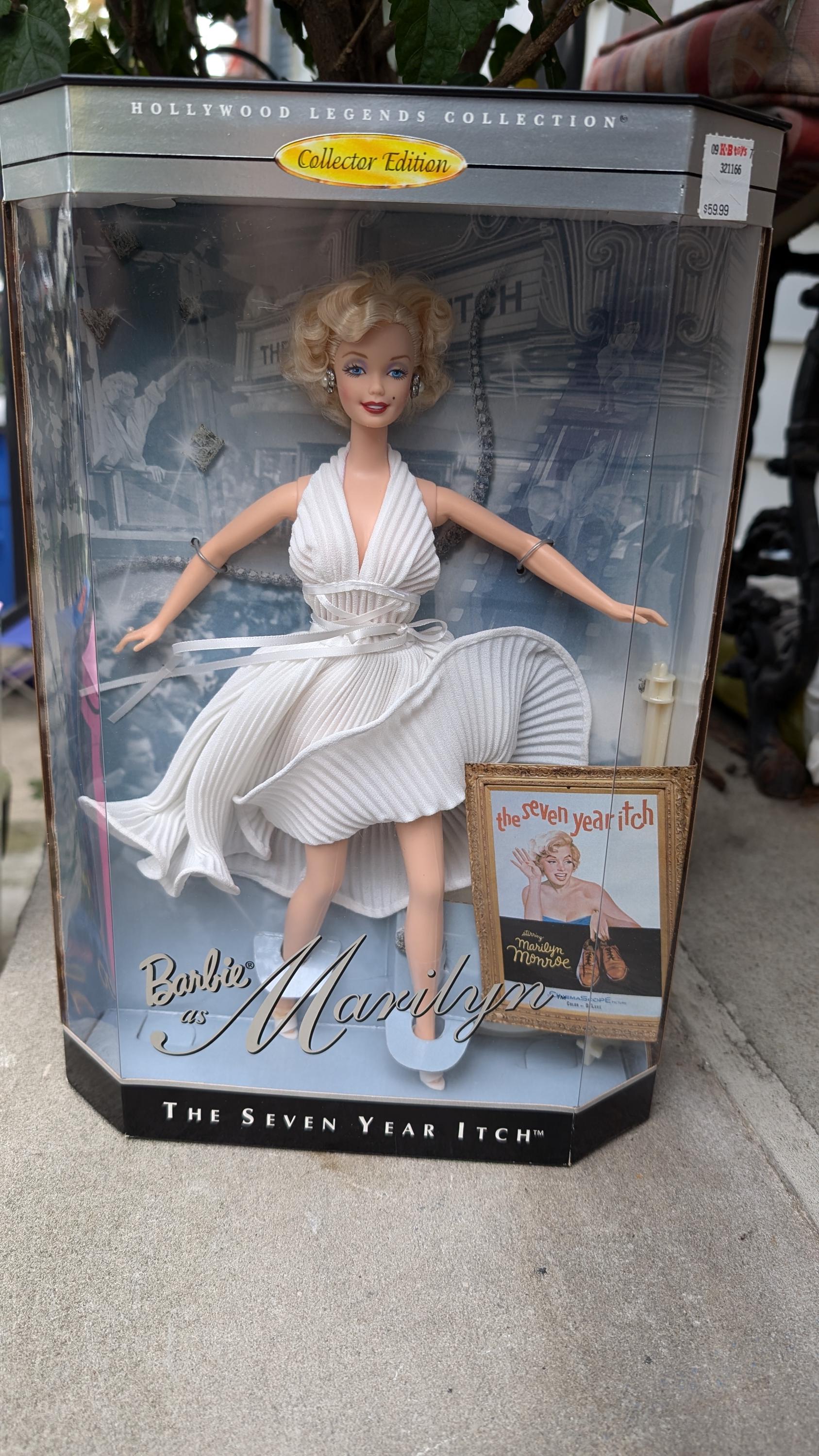 Vintage 1996 Barbie as Marilyn Monroe the Seven Year Itch Doll in Original Box Never Opened. Etsy Canada