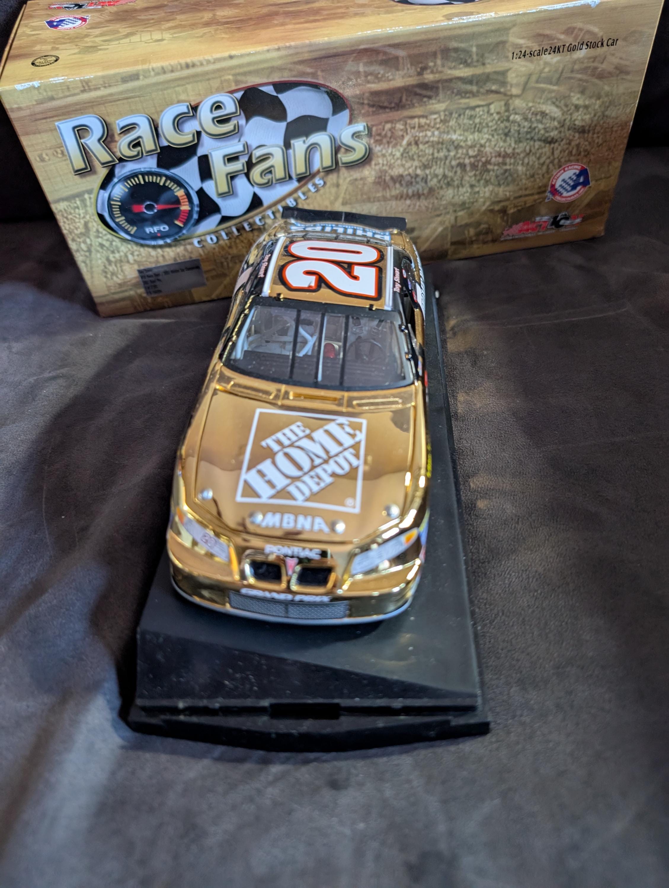 Action Collectibles 1 24 Scale Diecast Metal NASCAR Stock Car . Tony ...
