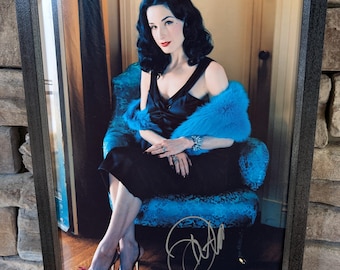 Dita Von Teese Signed Autographed 8x10 Photo - Etsy