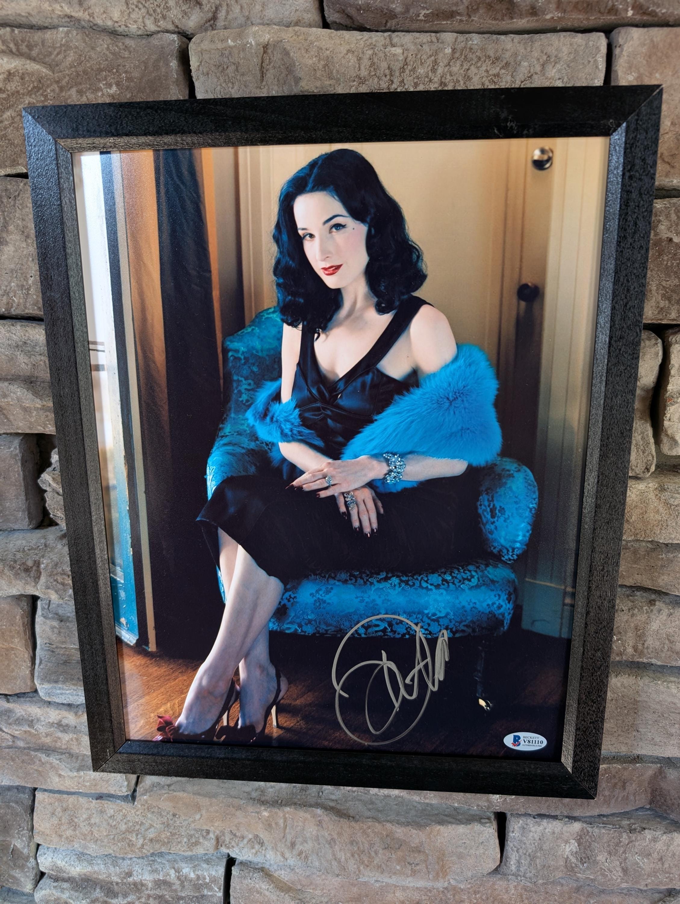 Dita Von Teese Autograph - Etsy UK