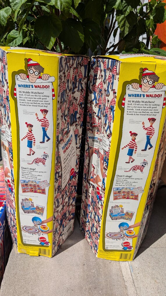 1991年製マテル社製ヴィンテージ「ウォーリーをさがせ！」ウォーリーと