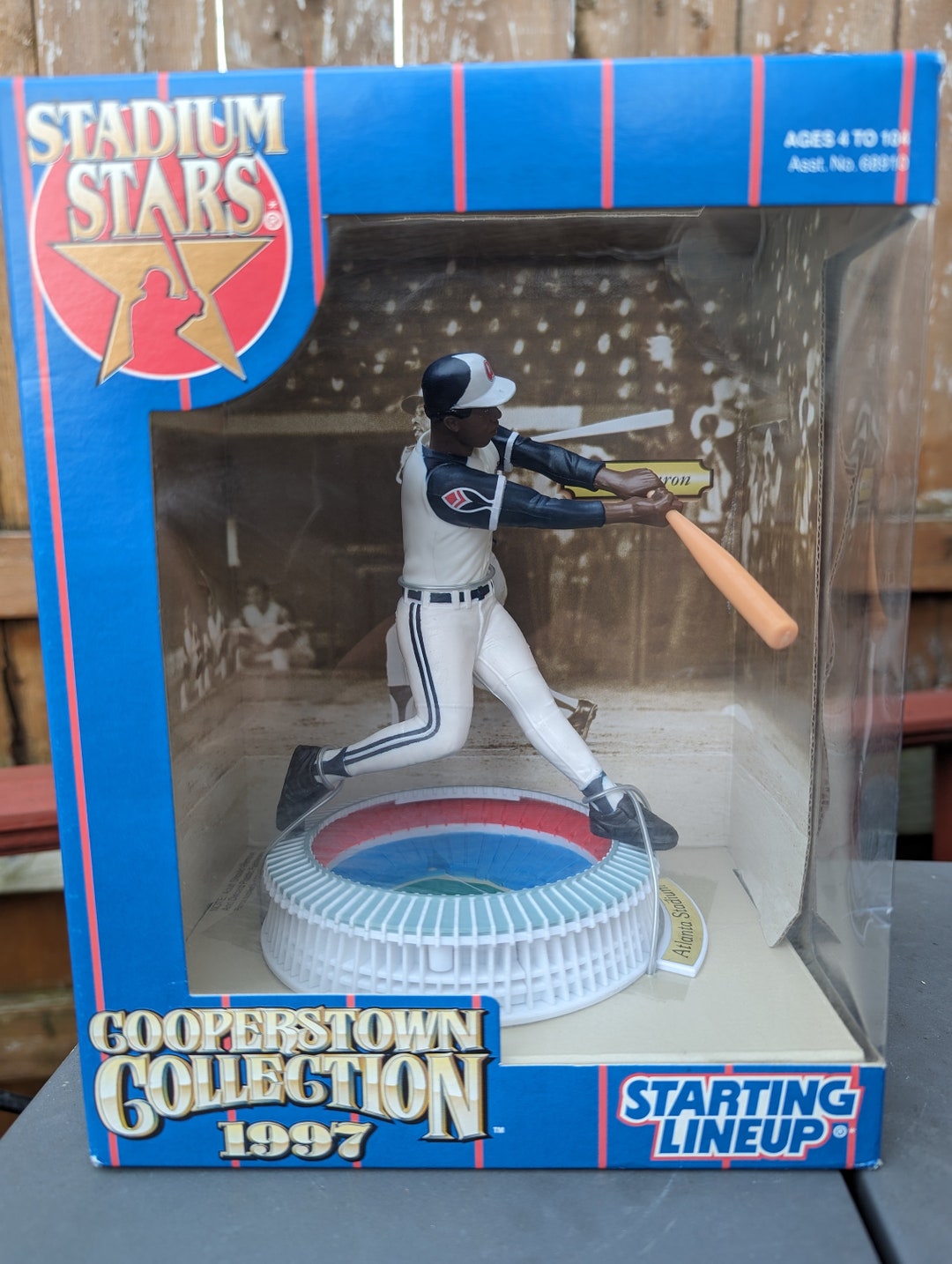 ハンク・アーロン アトランタ・ブレーブス マクファーレン フィギュア ヴィンテージ 1997 スターティング ラインナップ ハンク