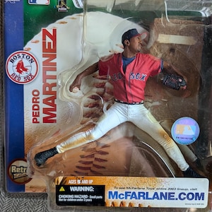 Vintage Mcfarlane Toys Sports Collection Pedro Martinez Boston Red