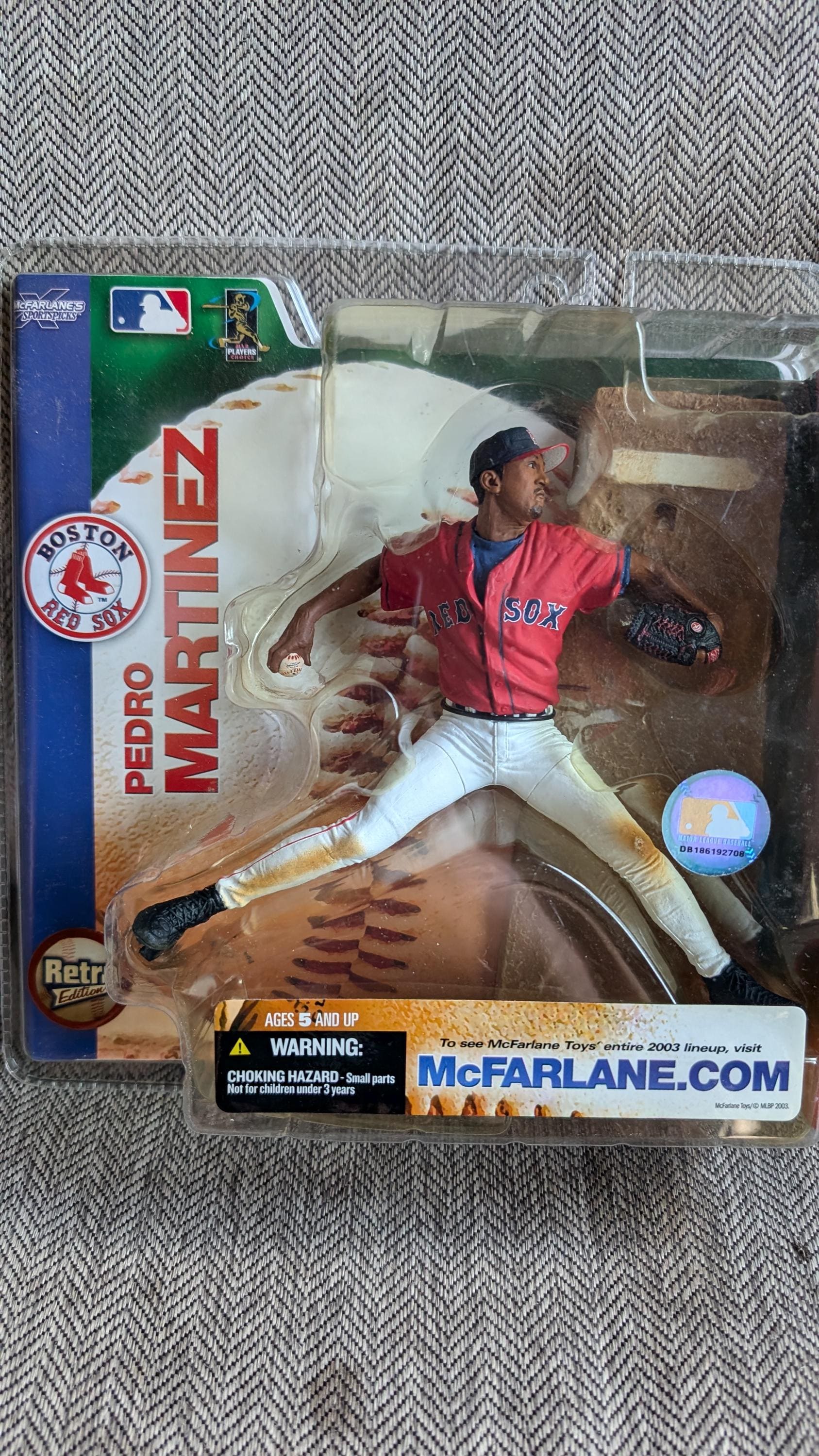 Vintage Mcfarlane Toys Sports Collection Pedro Martinez Boston Red