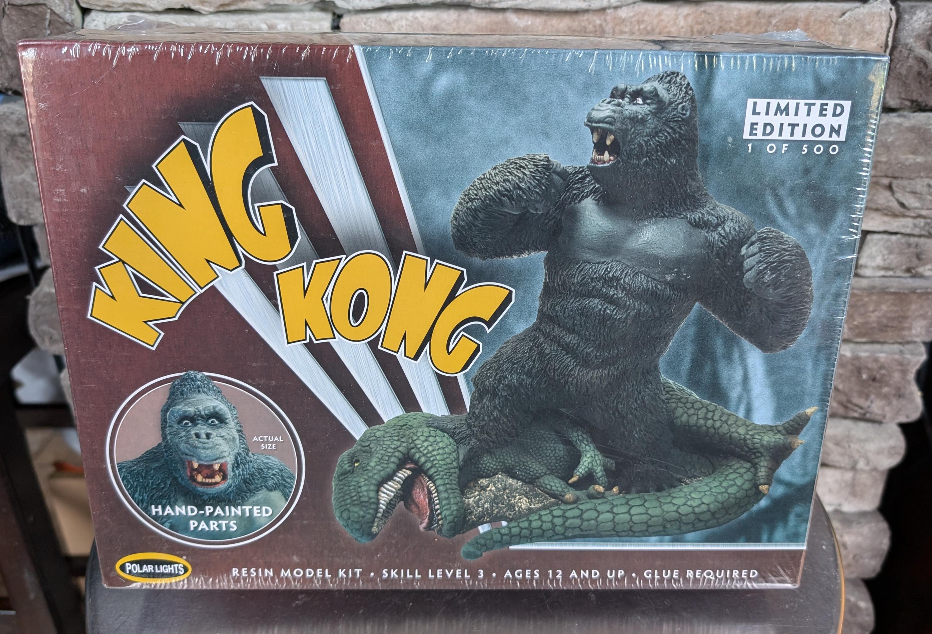 Polar Lights King Kong 1:72 Scale Resin Figure Model Kit Limited 