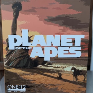 Mezco ONE:12 Collective Planeta małp (1968) Dr. Zaius (Maurice Evans) Figurka akcji W oryginalnym pudełku Nigdy nie otwierane