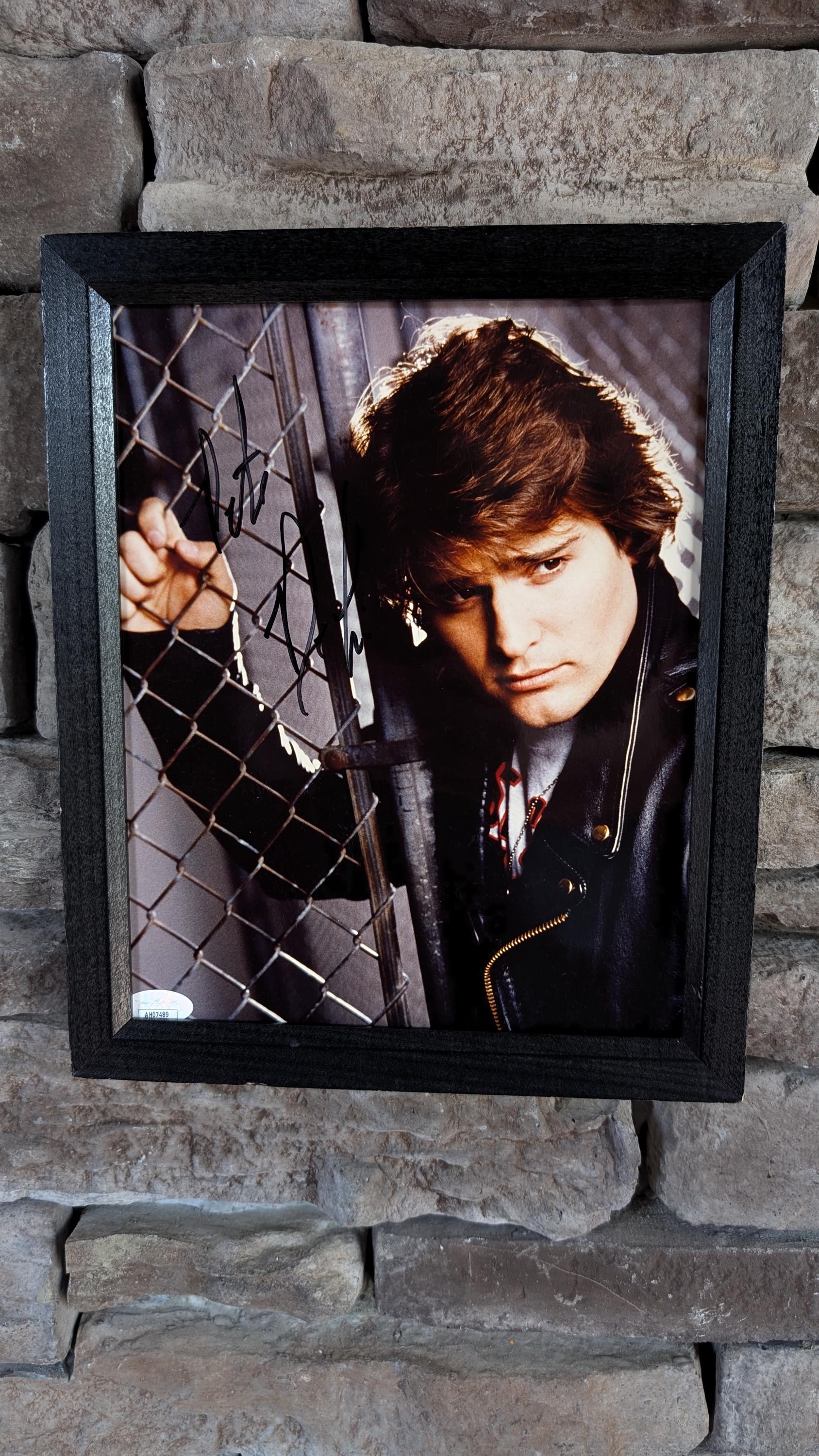 Autographed Peter Deluise Officer Doug Penhall on 21 Jump Street