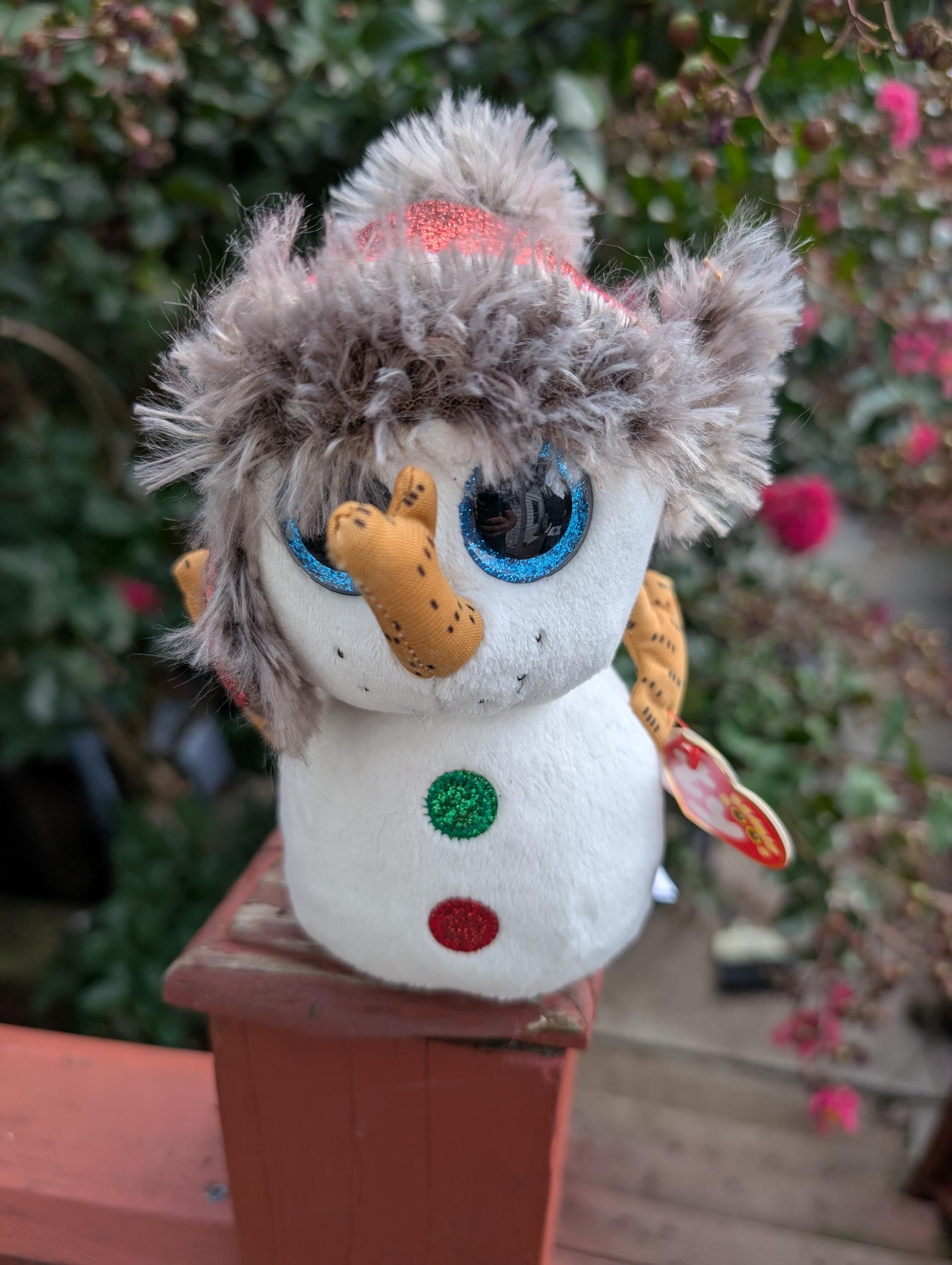 Snowman Bean Bag - Etsy