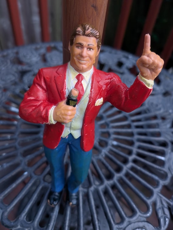 Vintage 1987 WWF WWE LJN Titan Sports Vince Mcmahon Wrestling