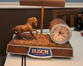 Busch Light Beer: Vintage Style “fishing Series #1” Clock on .080