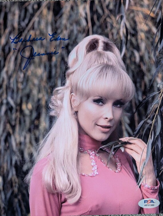 Autographed Barbara Eden I Dream of Jeannie 8x10 Inch Framed Photo