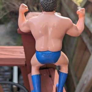 Vintage 1980s WWF WWE LJN Titan Andre The Giant wrestling figure ln excellent condition image 3