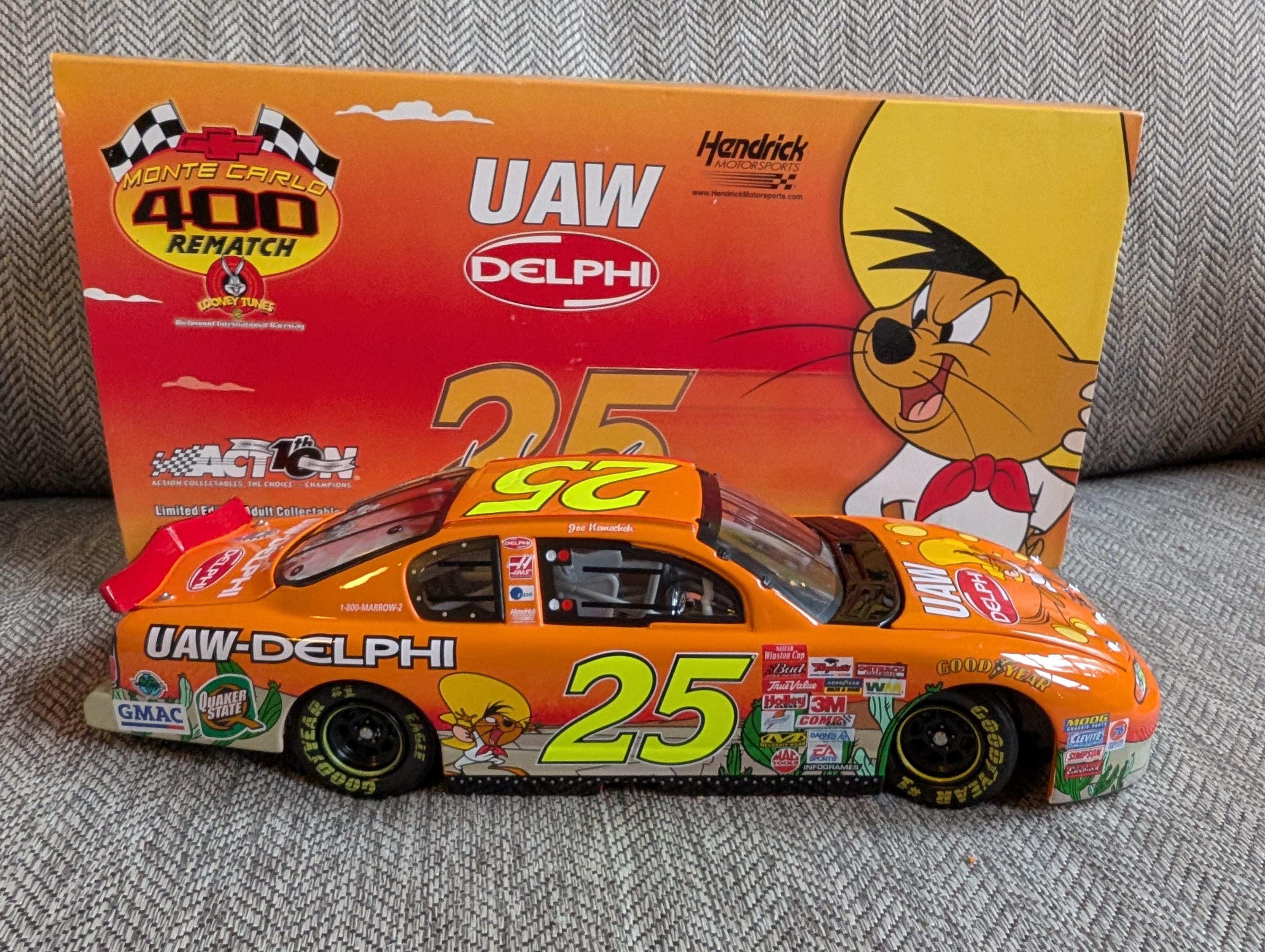 Action Collectibles 1:24 Scale Diecast Metal NASCAR Stock Car Joe