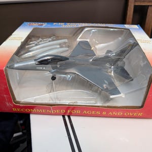 Vintage Liberty Classics SpecCast Diecast metal Coin bank Lockheed F-16 Fighting Falcon Fighter Jet Brand new in the box