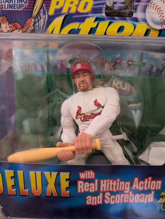Vintage 1998 Starting Lineup Pro Action Deluxe Mark Mcgwire St