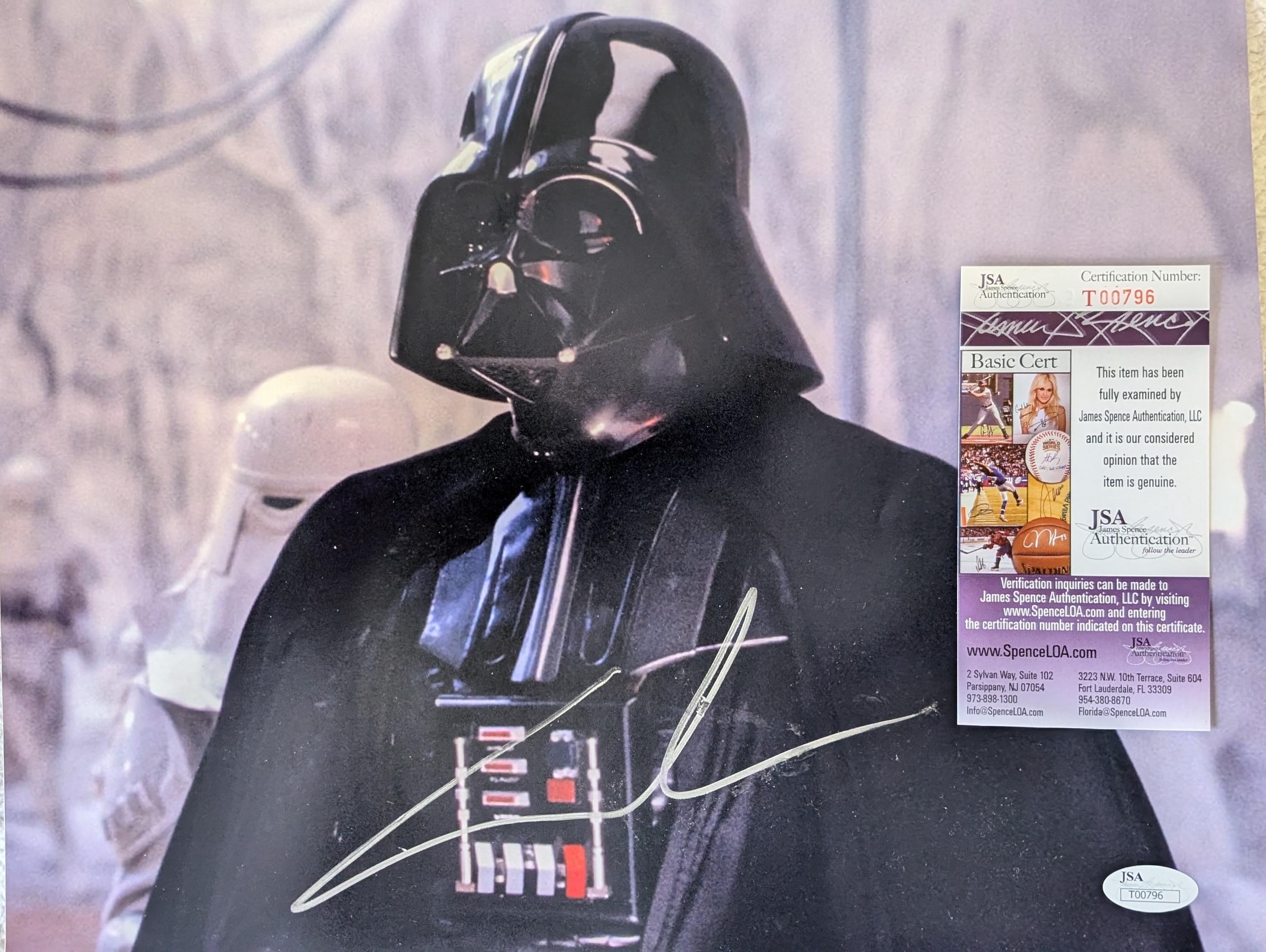 スターウォーズのクリエイター、ジョージ・ルーカスのサイン入り11 x