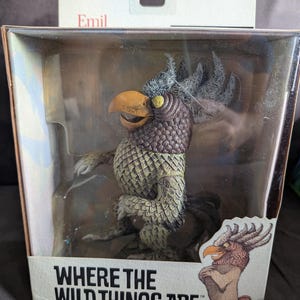 Figurka Emila z serii Spawn Where The Wild Things Are firmy Mcfarlane Toys w oryginalnym, nigdy nieotwieranym pudełku.