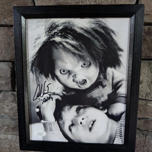 Autographed Alex Vincent Andy in Childs Play 8x10 inch framed photo with certificate of authenticity from JSA