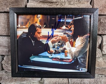 ジョン・トラボルタ　直筆サイン ジョン・トラボルタ サイン入り 8x10 写真（ライトハウス COA 付き