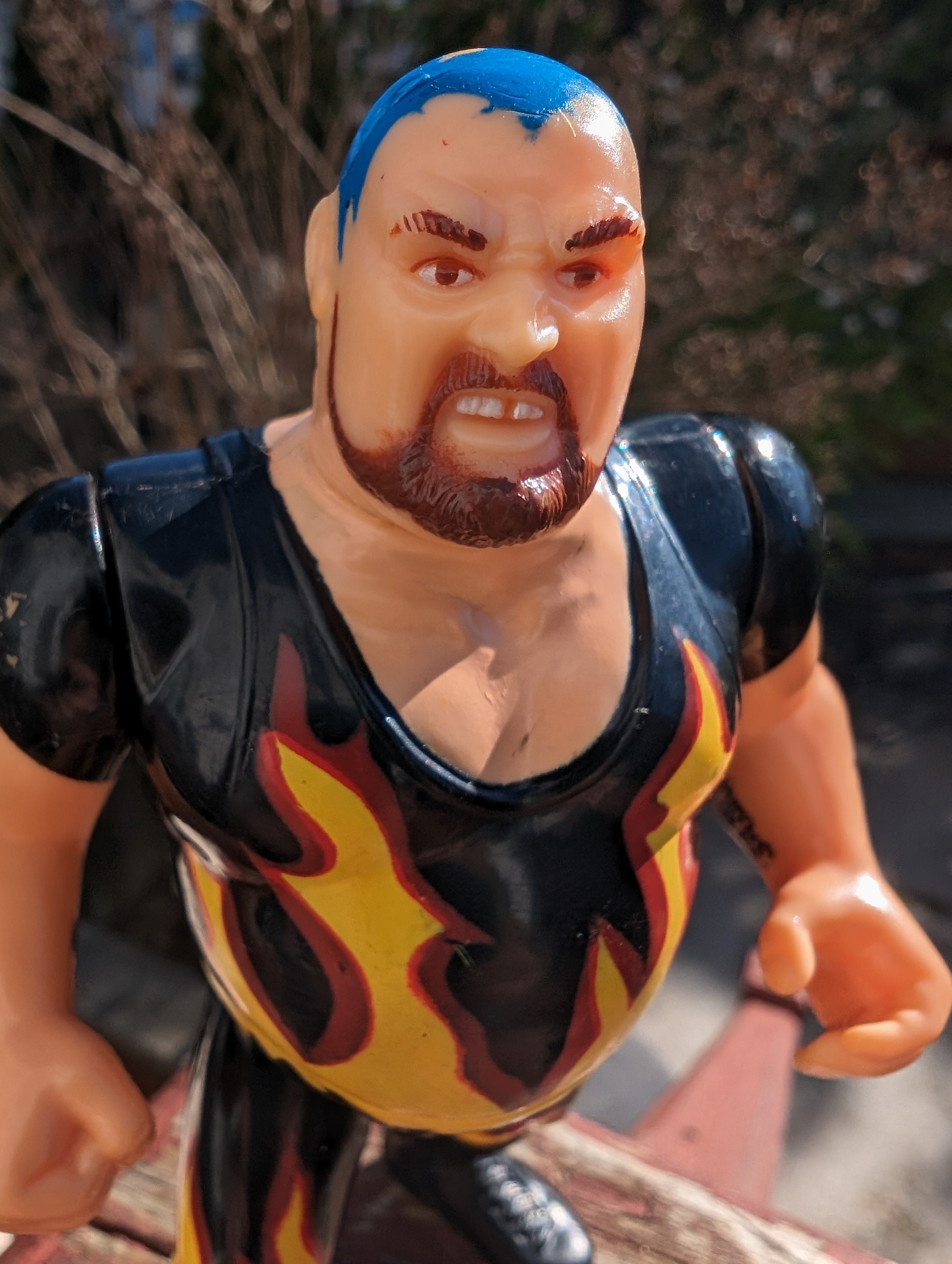 Vintage 1990s WWF WWE Hasbro Bam Bam Bigelow Wrestling Figure - Etsy