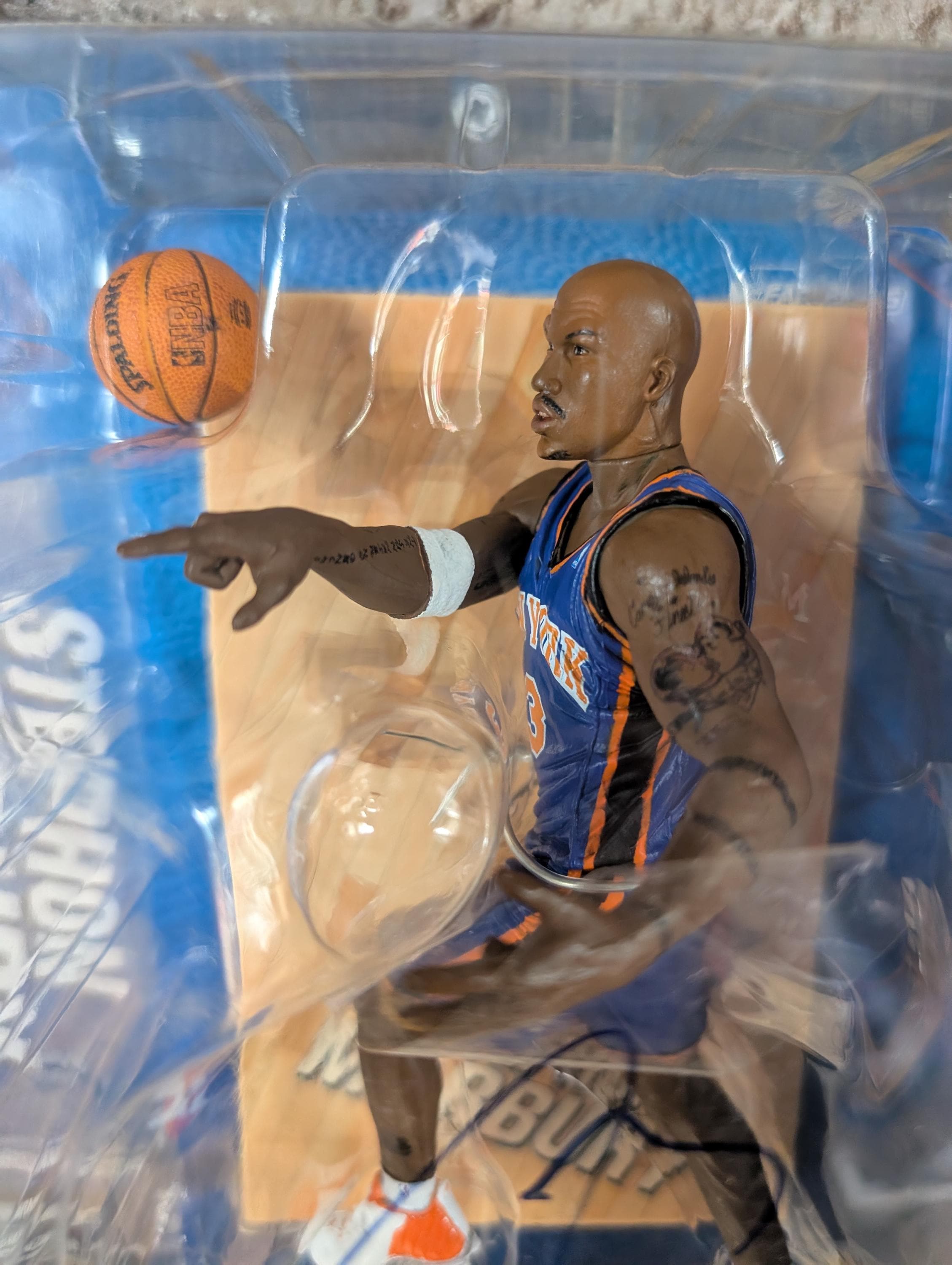 サイン入りステフォン・マーブリー NYニックス マクファーレン・トイズ