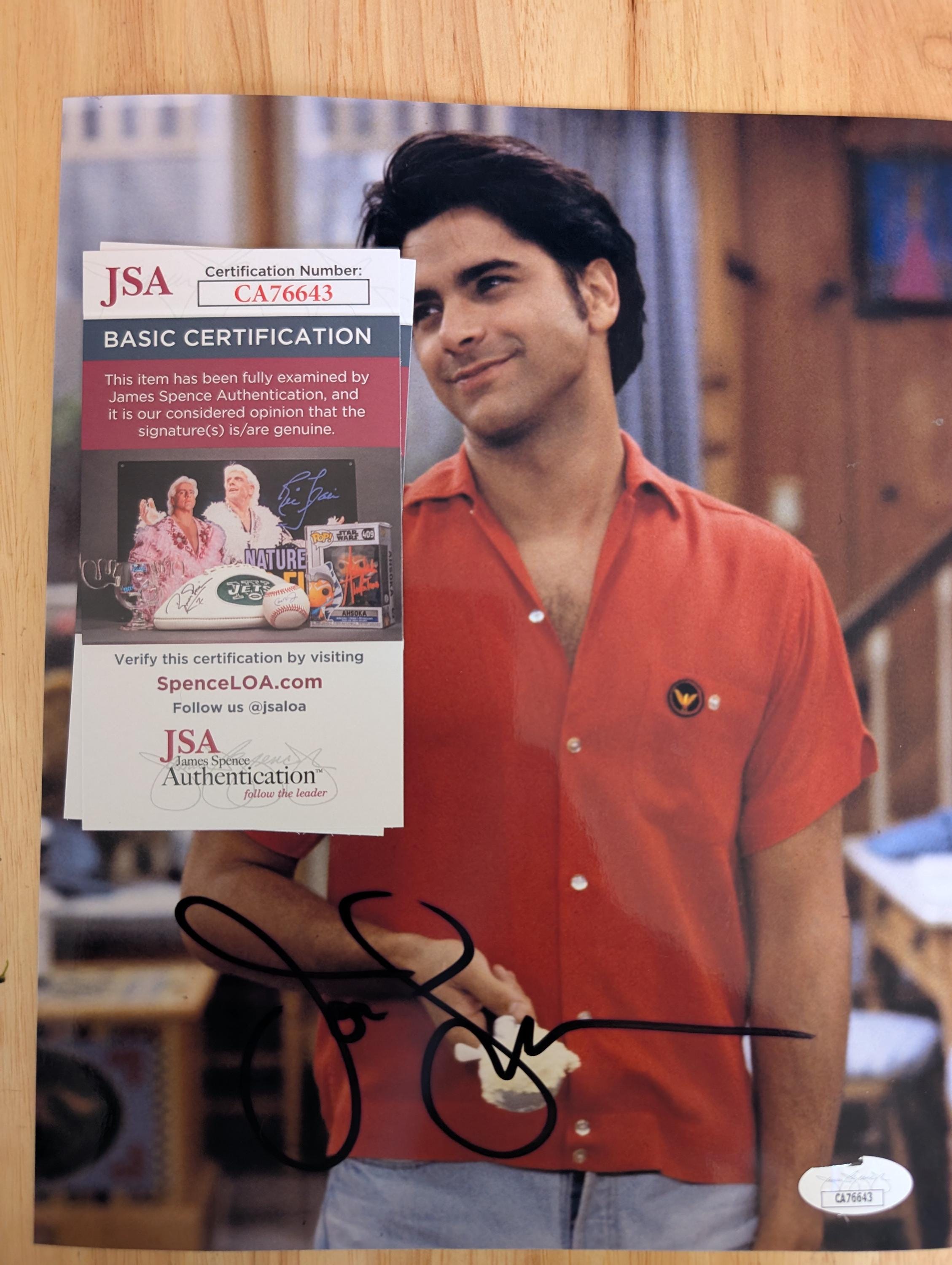 ジョンステイモス John Stamos サイン 東京コミコン フルハウス ジェシーおいたんは初恋泥棒だろ❤️ ジョン・ステイモス来てくれたら