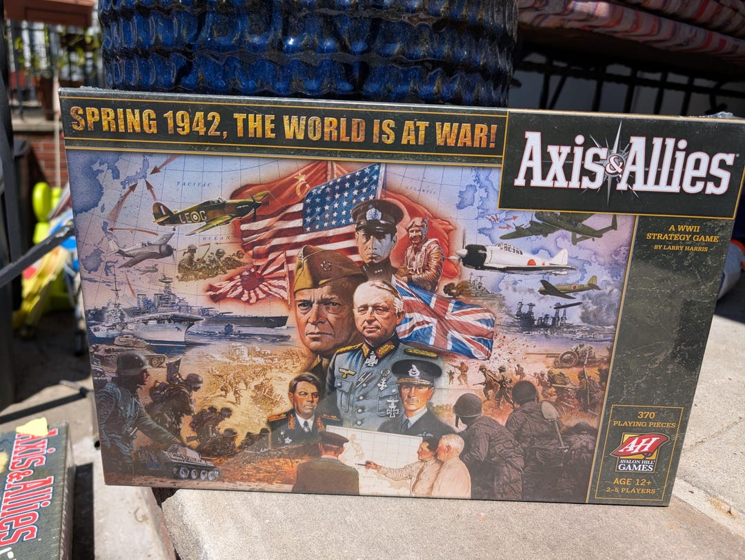 Axis Allies Spring 1942 The World Is At War Board Game By Avalon Hill axis-allies-spring-1942-the-world-is-at-war-board-game-by-avalon-hill