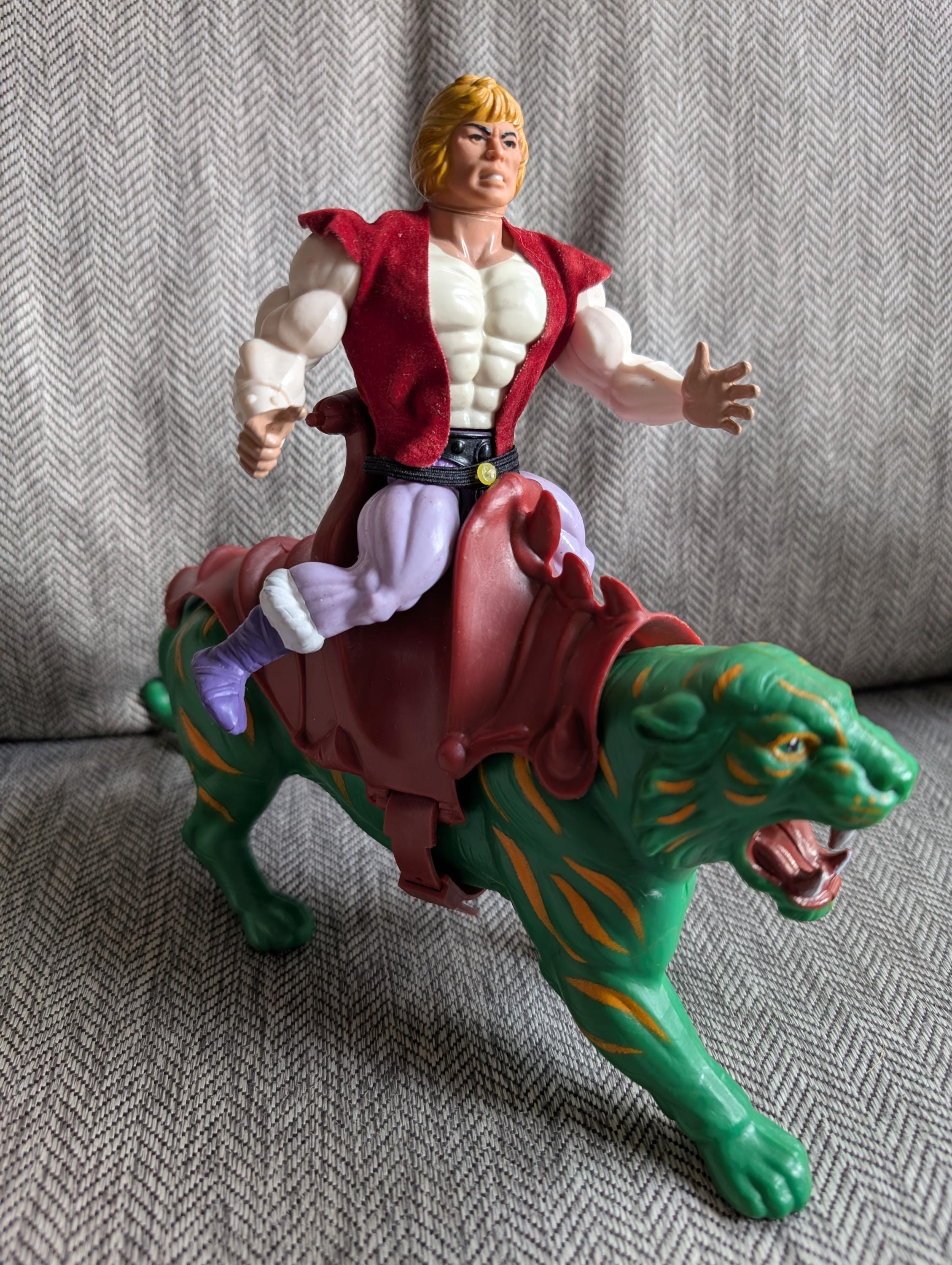 Prince Adam & Cringer Pack 2 Figurines Masters Of The Universe Origins Cartoon Collection Mattel